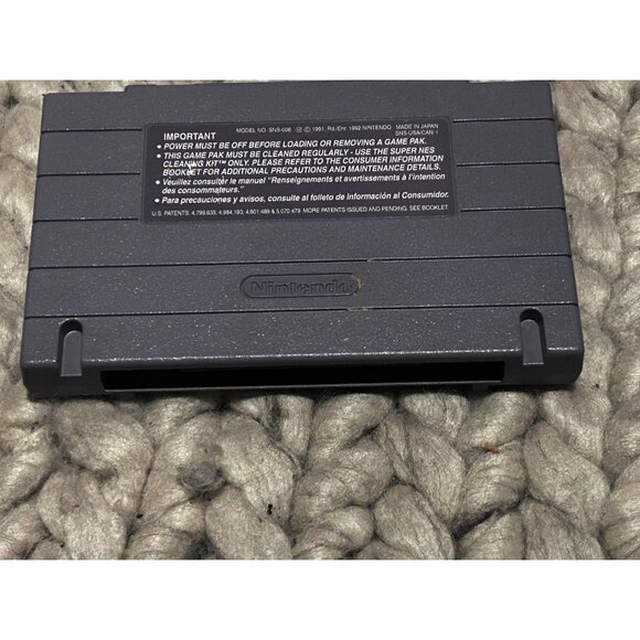 NFL Quarterback Club 96 Super Nintendo Acclaim Video Game - Picture 5 of 5